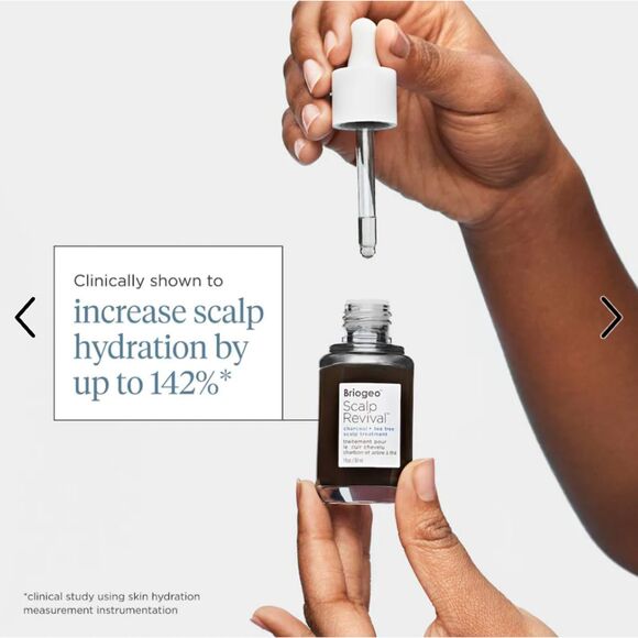 NIB Briogeo Scalp Revival Charcoal + tea tree scalp treatment 1fl oz/30m - Picture 3 of 3